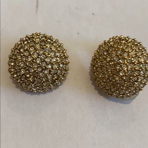 Earrings by St John with Swarovski crystal